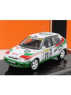   Ixo-Models - Skoda Felicia Team Skoda Motorsport N 20 Rally Montecarlo 1997 E.Triner - J.Gal White Green Red