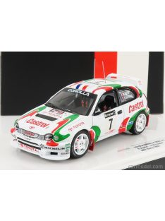   Ixo-Models - Toyota Corolla Wrc N 7 Rally Rac Lombard 1997 D.Auriol - D.Giraudet White Red Green