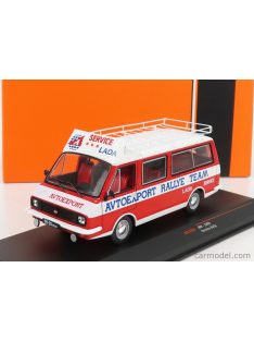   Ixo-Models - Raf 2203 Minibus Team Rally Lada Service Assistance 1984 Red White