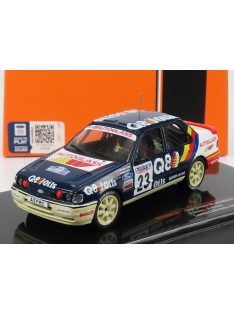   Ixo-Models - FORD ENGLAND SIERRA RS COSWORTH N 23 RALLY RAC LOMBARD 1991 G.EVANS - H.DAVIES BLUE WHITE