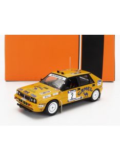   Ixo-Models - LANCIA DELTA INTEGRALE 16V TEAM CAMEL N 2 3rd RALLY BARUM 1990 ATTILA FERJANCZ - JANOS TANDARI YELLOW BLUE