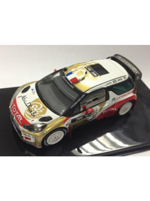 Ixomodels - 1:43 Citroen Ds3 Wrc (Citroen Abu Dhabi World Rally Team Presentation) 2013 - Ixo