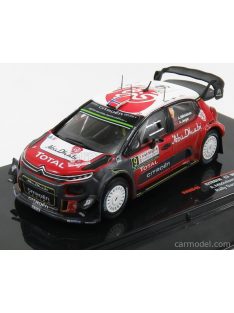   Ixo-Models - Citroen C3 Wrc Abu Dhabi N 9 Rally Sardegna 2017 A.Mikkelsen - A.Synnevaag Red White Grey