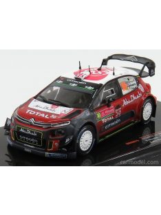   Ixo-Models - Citroen C3 Wrc Abu Dhabi N 10 Rally Portugal 2018 K.Meeke - P.Nagle Red Grey