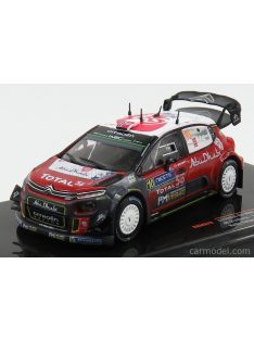   Ixo-Models - Citroen C3 Wrc Abu Dhabi N 10 Rally Finland 2018 M.Ostberg - T.Eriksen Red Grey