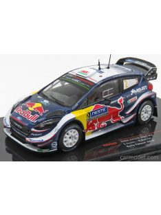   Ixo-Models - Ford England Fiesta Wrc Red Bull N 2 Rally Finland 2018 E.Evans - D.Barritt Blue White Yellow Red