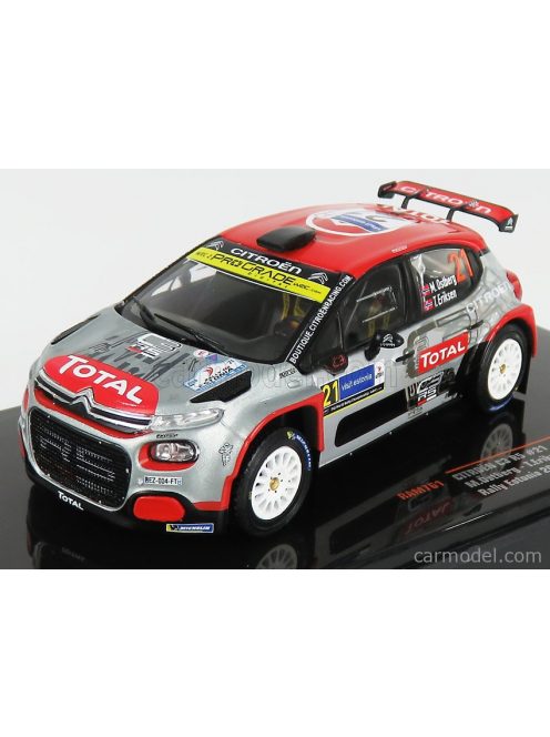 Ixo-Models - Citroen C3 R5 N 21 Rally Estonia 2020 M.Ostberg - T.Eriksen Grey Red Black