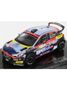   Ixo-Models - Hyundai I20 R5 N 30 Rally Sardegna Italy 2020 J.Huttunen - M.Lukka 2 Tone Blue Red