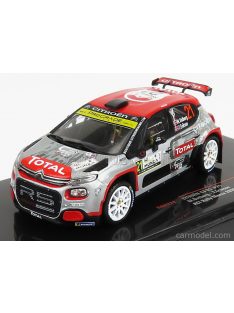   Ixo-Models - Citroen C3 R5 N 21 Rally Monza 2020 M.Ostberg - T.Eriksen Silver Red