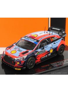   Ixo-Models - Hyundai I20 Wrc Coupe Mobis N 6 Rally Montecarlo 2021 D.Sordo - C.Del Barrio 2 Tone Blue Red