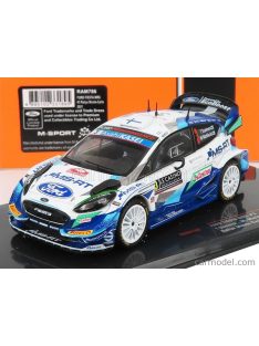   Ixo-Models - Ford England Fiesta Wrc N 3 Rally Montecarlo 2021 T.Suninen - M.Markkula Blue White