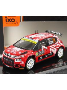   Ixo-Models - Citroen C3 Rally2 N 24 Rally Montecarlo 2021 E.Camilli - F.X.Buresi Red