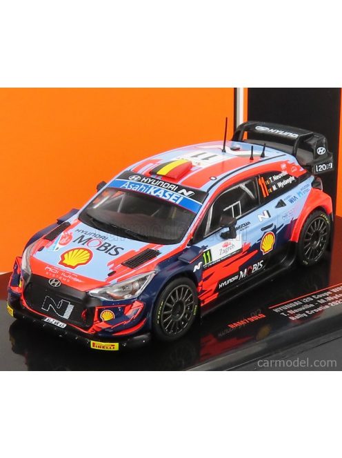 Ixo-Models - Hyundai I20 Coupe Wrc N 11 Rally Croatie 2021 T.Neuville - M.Wydaeghe 2 Tone Blue Red