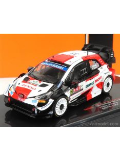   Ixo-Models - Toyota Yaris Wrc N 33 Rally Ypres 2021 E.Evans - S.Martin White Red Black