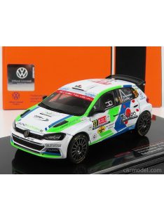   Ixo-Models - Volkswagen Polo Gti R5 N 37 Rally Ypres 2021 V.Verschueren - F.Cuvelier White Green Blue