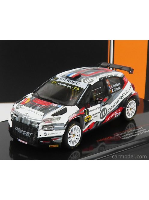 Ixo-Models - Citroen C3 Rally2 N 2 Winner Rally Condroz 2021 S.Lefebvre - R.Jamoul White Red Grey