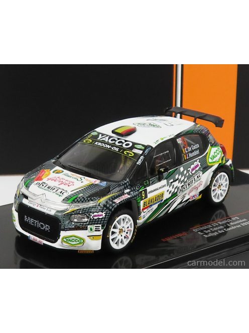 Ixo-Models - Citroen C3 Rally2 N 9 Rally Condroz 2021 C.De Cecco - J.Humblet White Green