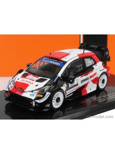   Ixo-Models - Toyota Yaris Wrc Team Toyota Gazoo Racing Dmg Mori N 1 Rally Monza 2021 S.Ogier - J.Ingrassia White Black Red