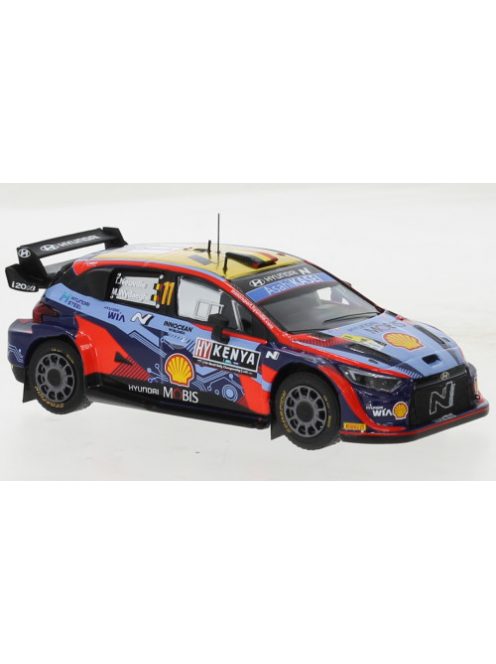 Ixo-Models - IXO, Hyundai i20 N Rally1, Rallye WM, Safari Rally, 2022, #11, 1:43