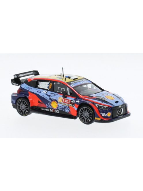 Ixo-Models - IXO, Hyundai i20 N Rally1, Rallye WM, Rally Ypern, 2022, #8, 1:43