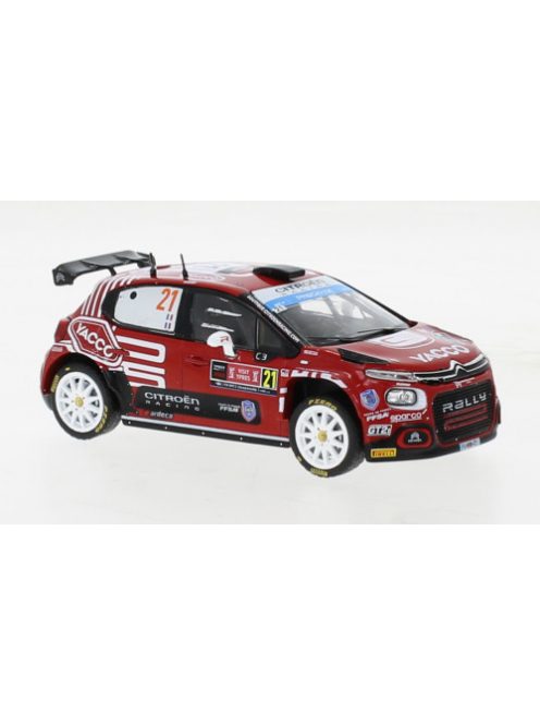 Ixo-Models - Citroen C3 Rally 2, WRC2, Rally Ypern, 2022, #21, 1:43