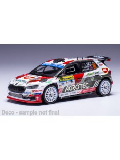   Ixo-Models - 1:43 Skoda Fabia Rally2 #18 J. Kopecky, J. Hlousek Barum Rally 2023  - IXO