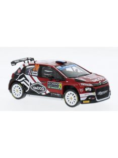   Ixo-Models - CITROEN 	C3 RALLY2 TEAM AEC DG SPORT N 20 8th RALLY MONTECARLO 2024 YOHAN ROSSEL - ARNAUD DUNAND RED BLACK WHITE