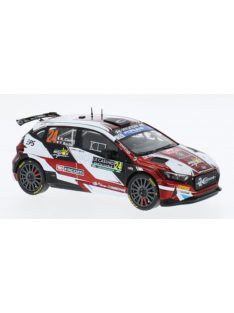   Ixo-Models - HYUNDAI i20 N RALLY2 N 24 RALLY MONTECARLO 2024 NICOLAS CIAMIN - YANNICK ROCHE RED BLACK WHITE