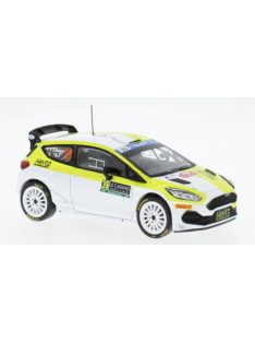   Ixo-Models - FORD ENGLAND 	FIESTA RALLY2 TEAM FORD WRT N 39 RALLY MONTECARLO 2024 EAMONN BOLAND - MJ WHITE YELLOW