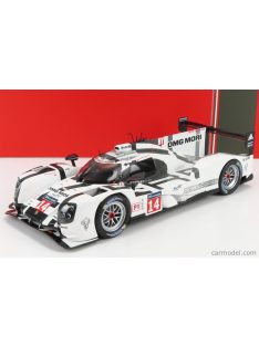   Ixo-Models - Porsche 919 2.0L Turbo V4 Hybrid Team Porsche N 14 24H Le Mans 2014 M.Lieb - R.Dumas - N.Jani White Light Grey