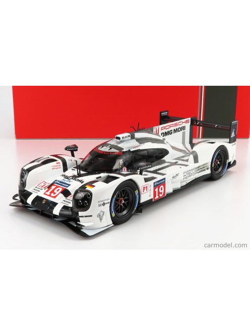 Ixo-Models - Porsche 919 Hybrid Turbo Team Porsche N 19 Winner 24H Le Mans 2015 E.Bamber - N.Tandy - N.Hulkenberg White