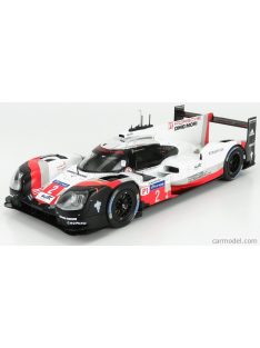   Ixo-Models - Porsche 919 Hybrid 2.0L Turbo V4 Team Porsche N 2 Winner 24H Le Mans 2017 T.Bernhard - E.Bamber - B.Hartley White Red Black