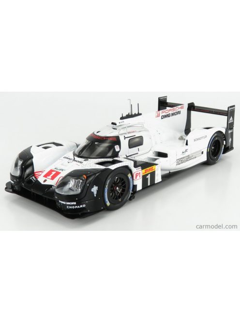 Ixo-Models - Porsche 919 Hybrid N 1 Test Car Paul Ricard Pre Season 2018 White Red Black