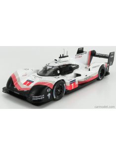   Ixo-Models - Porsche 919 Hybrid Evo Tribute N 1 Nurburgring Lap Record 5:19,946 Min 2018 Timo Bernhard White Red Black