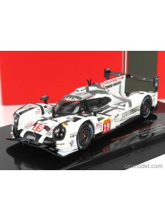   Ixo-Models - Porsche 919 Hybrid 2.0L Turbo V4 Team Porsche N 19 6Th 1000Km Spa 2015 E.Bamber - N.Tandy - N.Hulkenberg White Grey Black