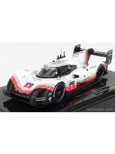   Ixo-Models - Porsche 919 Hybrid Evo Tribute N 1 Nurburgring Lap Record 5:19,946 Min 2018 Timo Bernhard White Red Black