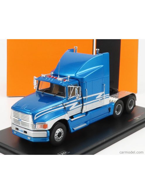 Ixomodels - Ford Usa Aeromax Tractor Truck 3-Assi 1990 Light Blue Met Silver