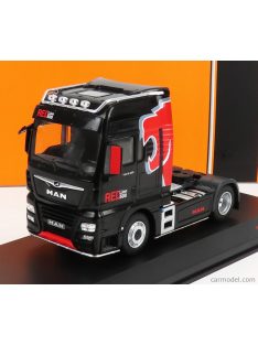   Ixomodels - Man Tgx 18.640 Xxl Tractor Truck 2-Assi 2018 Black Red