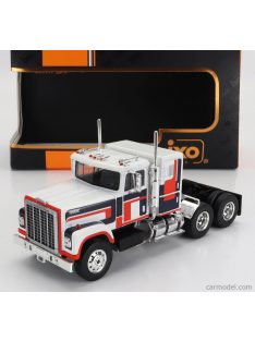   Ixomodels - International Transtar 4300 Tractor Truck 3-Assi 1980 White Red Blue