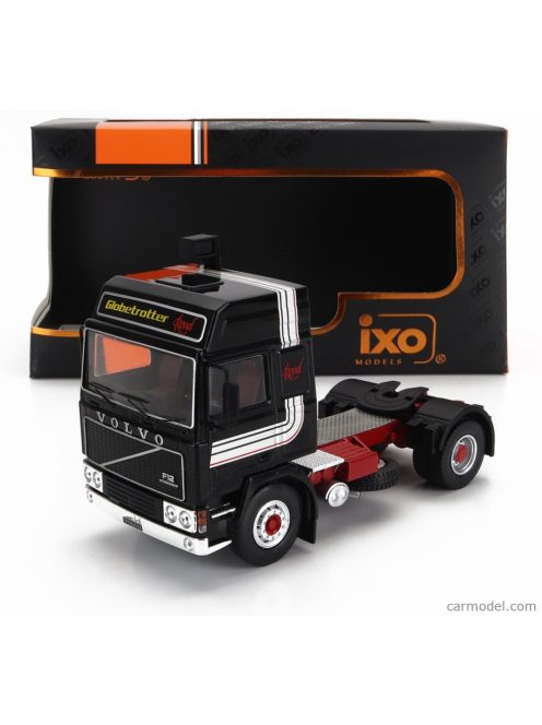 Ixomodels - Volvo F12 Intercooler Globetrotter Tractor Truck 1984 Black