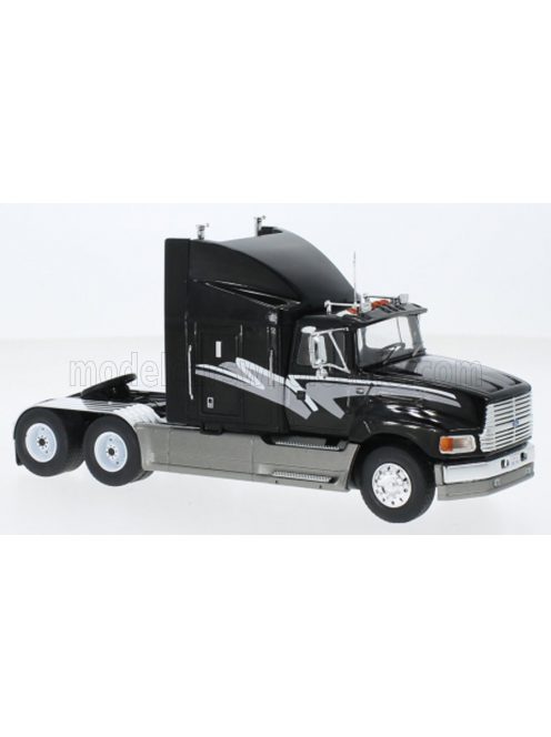 Ixo-Models - FORD USA AEROMAX TRACTOR TRUCK 3-ASSI 1990 BLACK SILVER