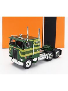   Ixo-Models - PETERBILT 352 PACEMAKER TRACTOR TRUCK 3-ASSI 1979 GREEN YELLOW