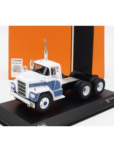   Ixo-Models - DODGE LCF CT9000 TRACTOR TRUCK 3-ASSI 1965 WHITE LIGHT BLUE