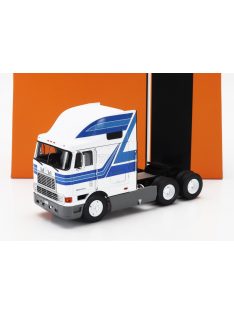   Ixo-Models - INTERNATIONAL EAGLE CABOVER TRACTOR TRUCK 3-ASSI 1995 WHITE BLUE