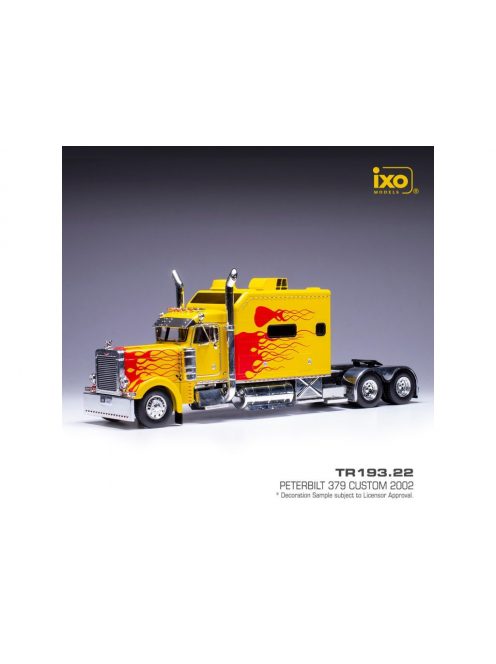 Ixo-Models - 1:43 Peterbilt T 379 customs Yellow/Red 2002 - IXO