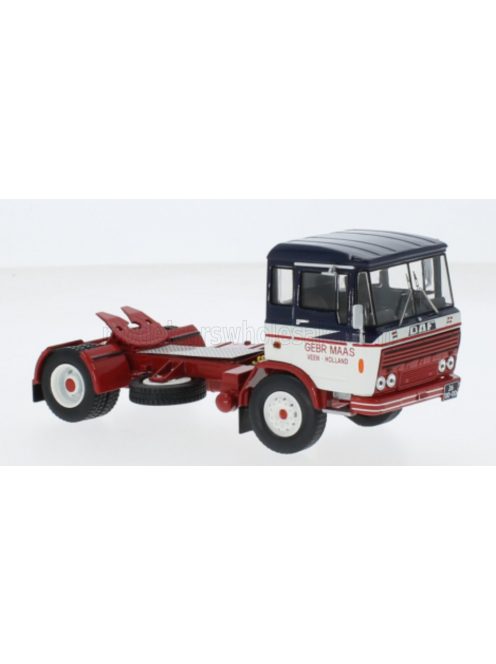 Ixo-Models - DAF 2600 TRACTOR TRUCK 2-ASSI 1970 WHITE RED