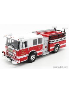   Ixo-Models - Seagrave Marauder Ii Tanker Truck Fire Engine 1989 Red White Silver