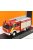 Ixo-Models - Mercedes Benz Lf16/12 Duoble Cabine Truck Feuerwehr Hannover 1995 Red White Silver