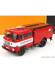 Ixo-Models - Ifa W50 Tanker Truck Feuerwehr 1965 Red White