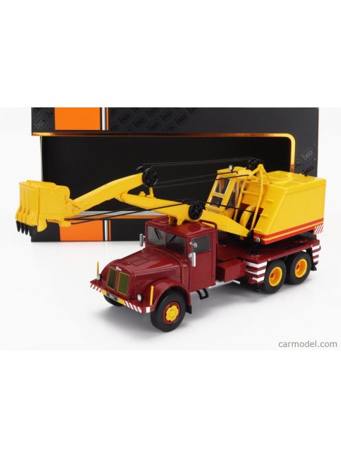 Ixo-Models - Tatra 111D Truck 3-Assi 1958 Red Yellow